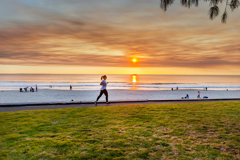 Exercising in the heat